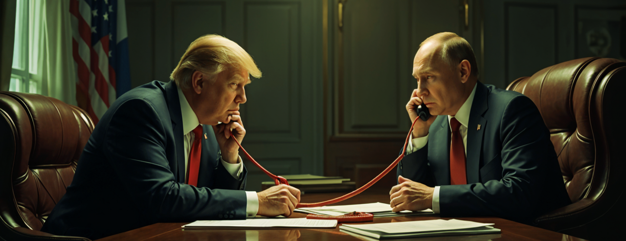Трамп и Путин вроде бы поговорили