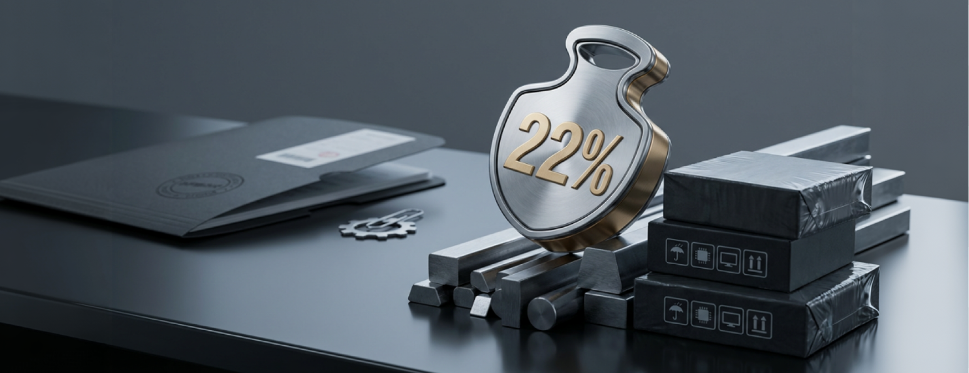 22% НДС для импортных товаров, перечень продукции для технологического сбора, ограничения против импорта металлопродукции