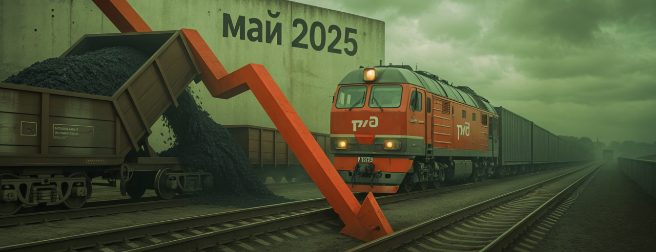 Погрузка на сети РЖД в мае 2025 г.