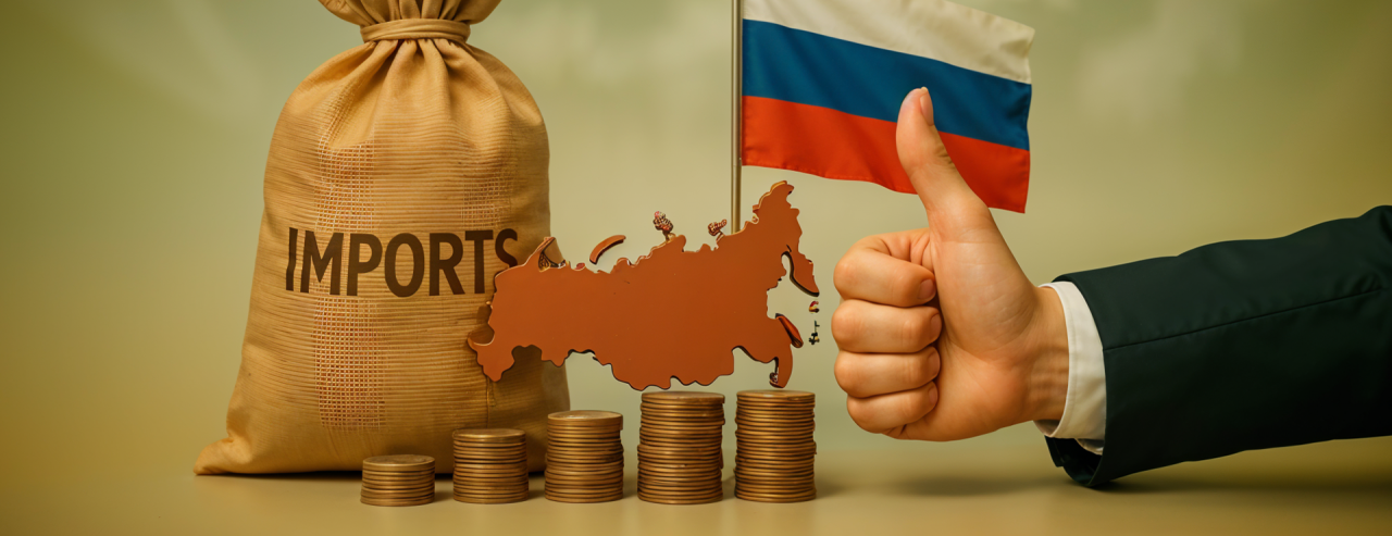 Россия вошла в пятерку стран с низкой зависимостью от импорта