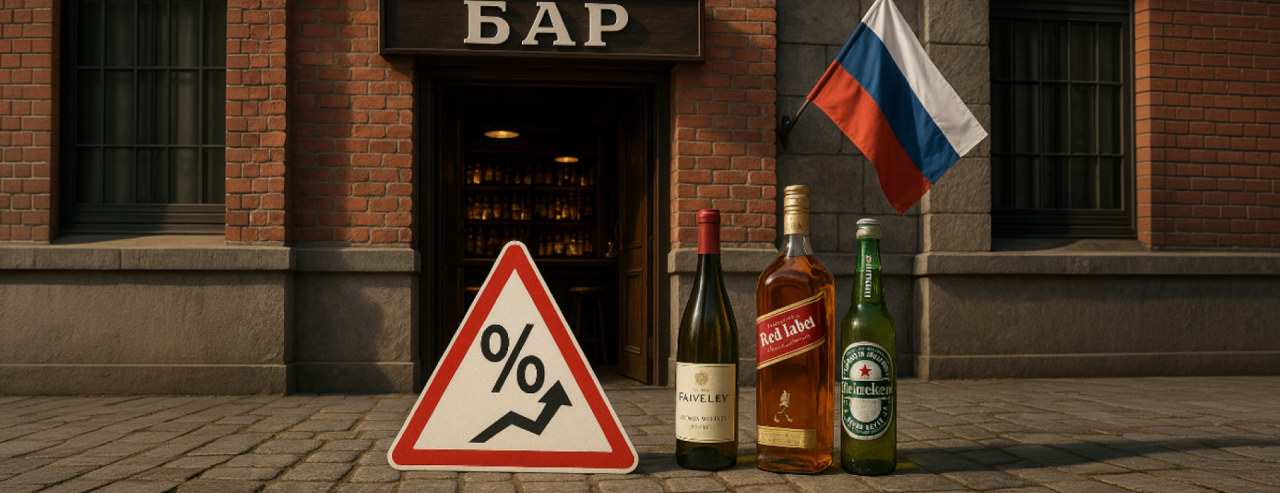 Пошлины на недружественный алкоголь: российский рынок превращается в национальный бар